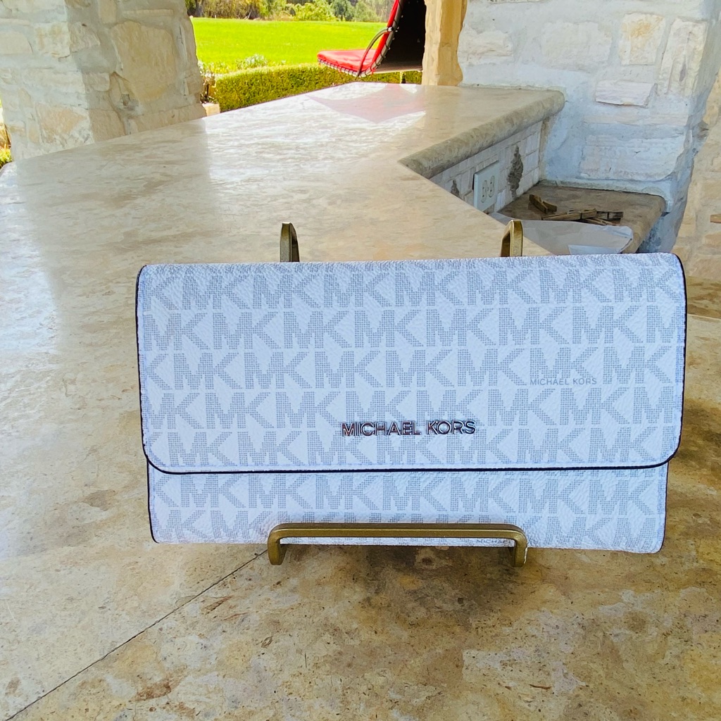 Michael Kors Lg Trifold Signature Wallet